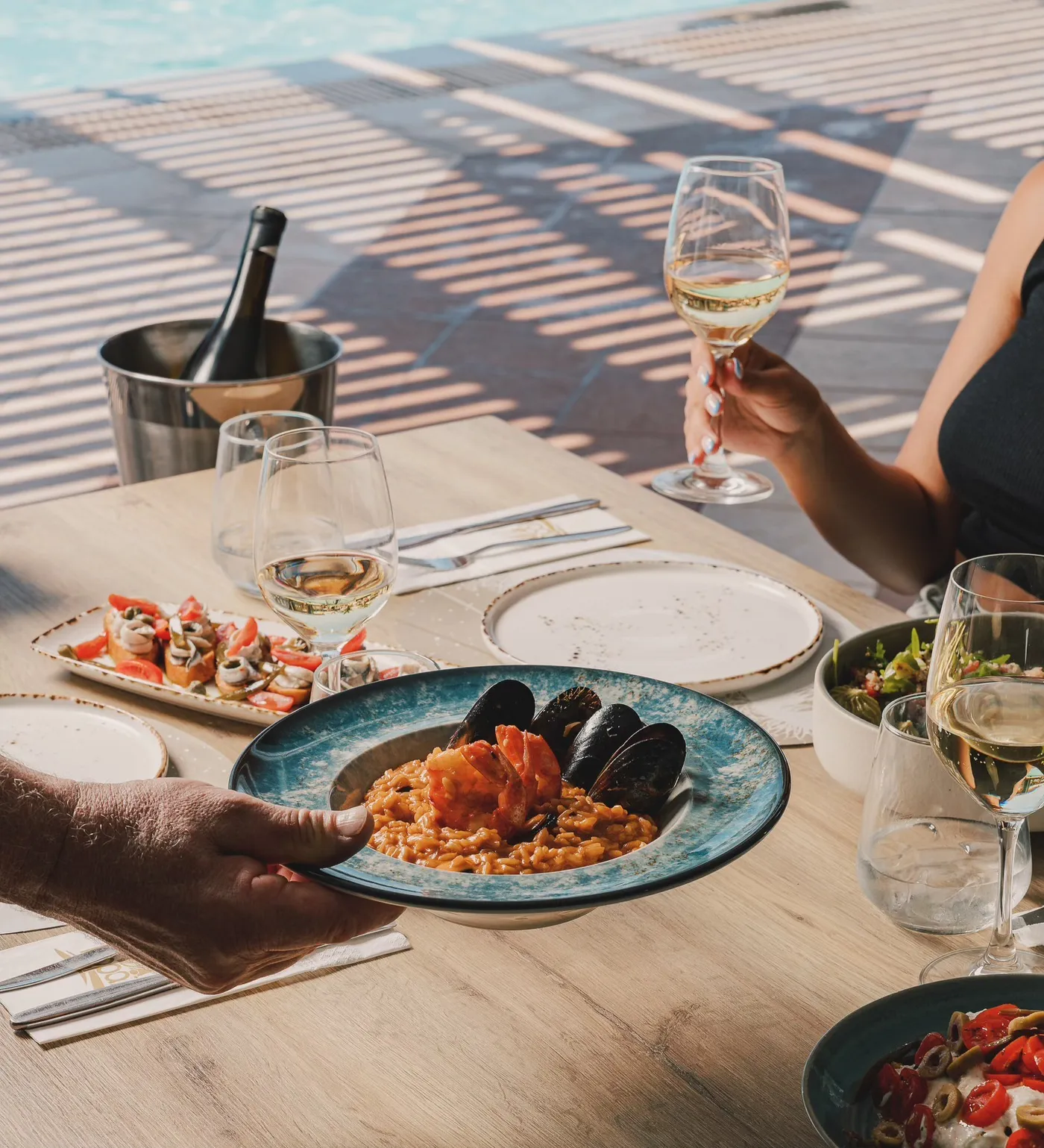 Koralli: Seaside or poolside delight in Koutsounari