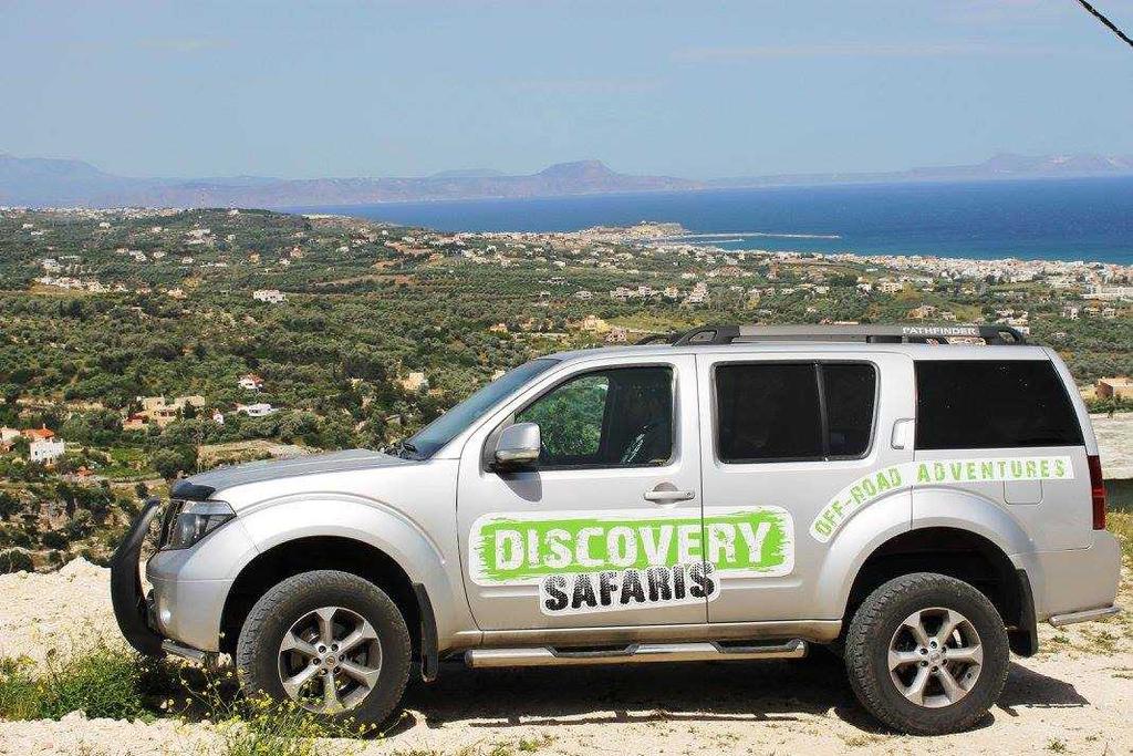 Discovery Safaris: Comfortable Dust-Free Safari in South Rethymno