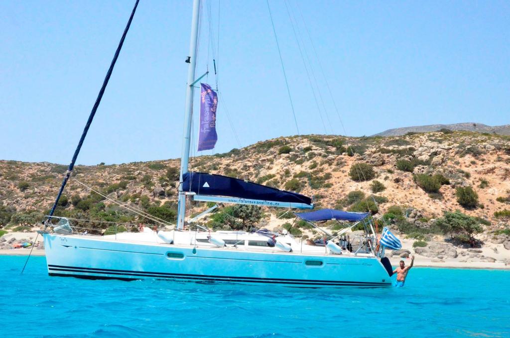 Falasarna Sailing: Private Balos Lagoon Sailing Cruise