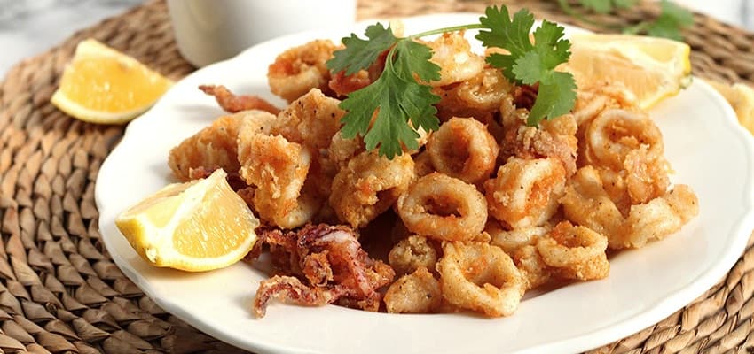 Fried squid