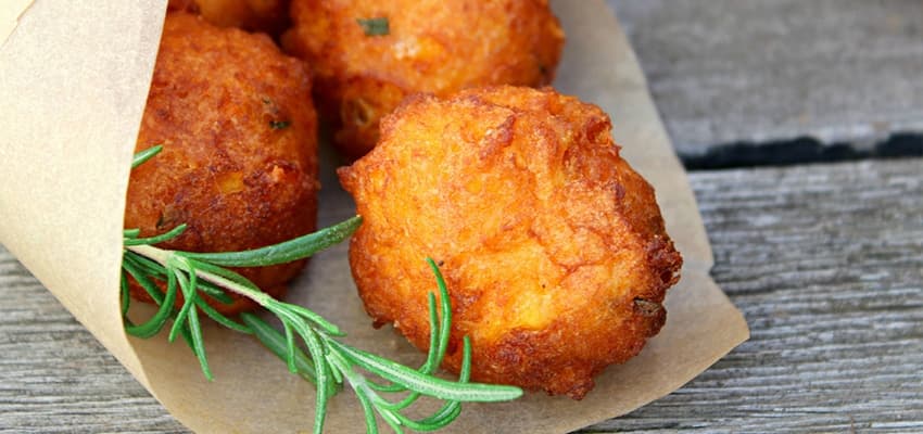 Fried sweet pumpkin