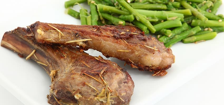 Lamb with Asparagus