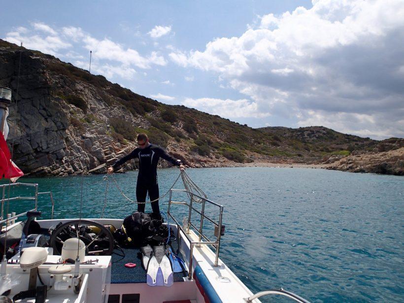 Excursion for diving at Spinalonga by Creta's Happy Divers