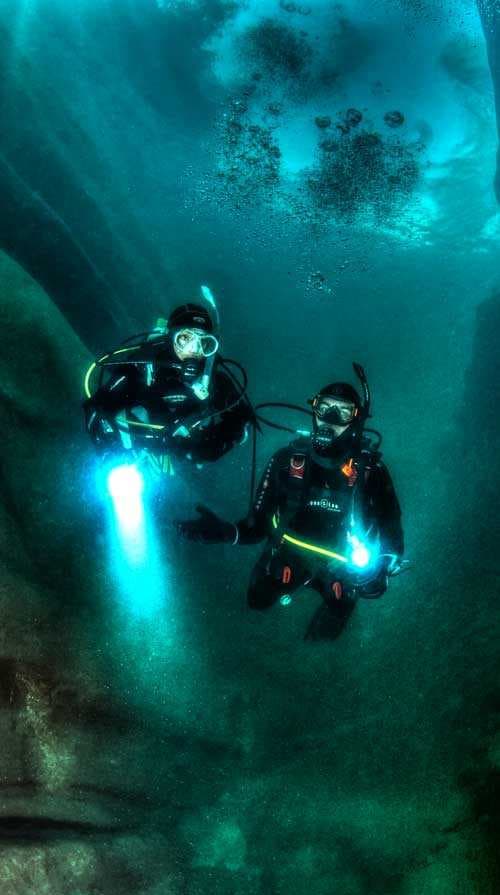 Omega Divers: Night Diving Under the Stars