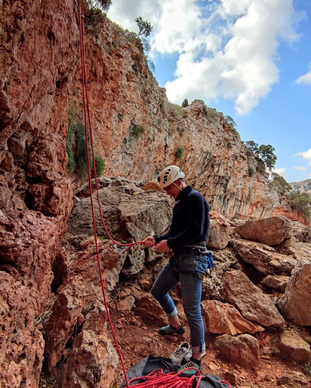 YourGuide: Climbing the Geological Wonder of Voulismeno Aloni