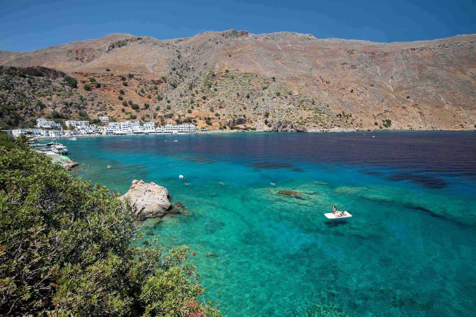 Explore the Nearby Beaches of Loutro by Kayak!