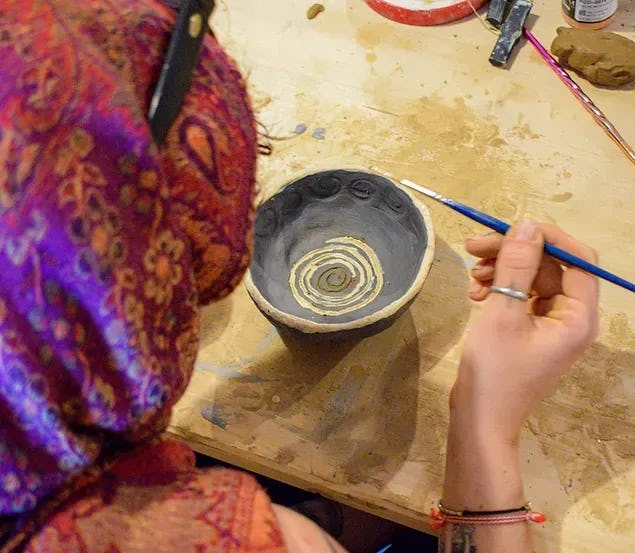 Pottery Lessons: Unveiling Creativity at Cretan Olive Oil Farm