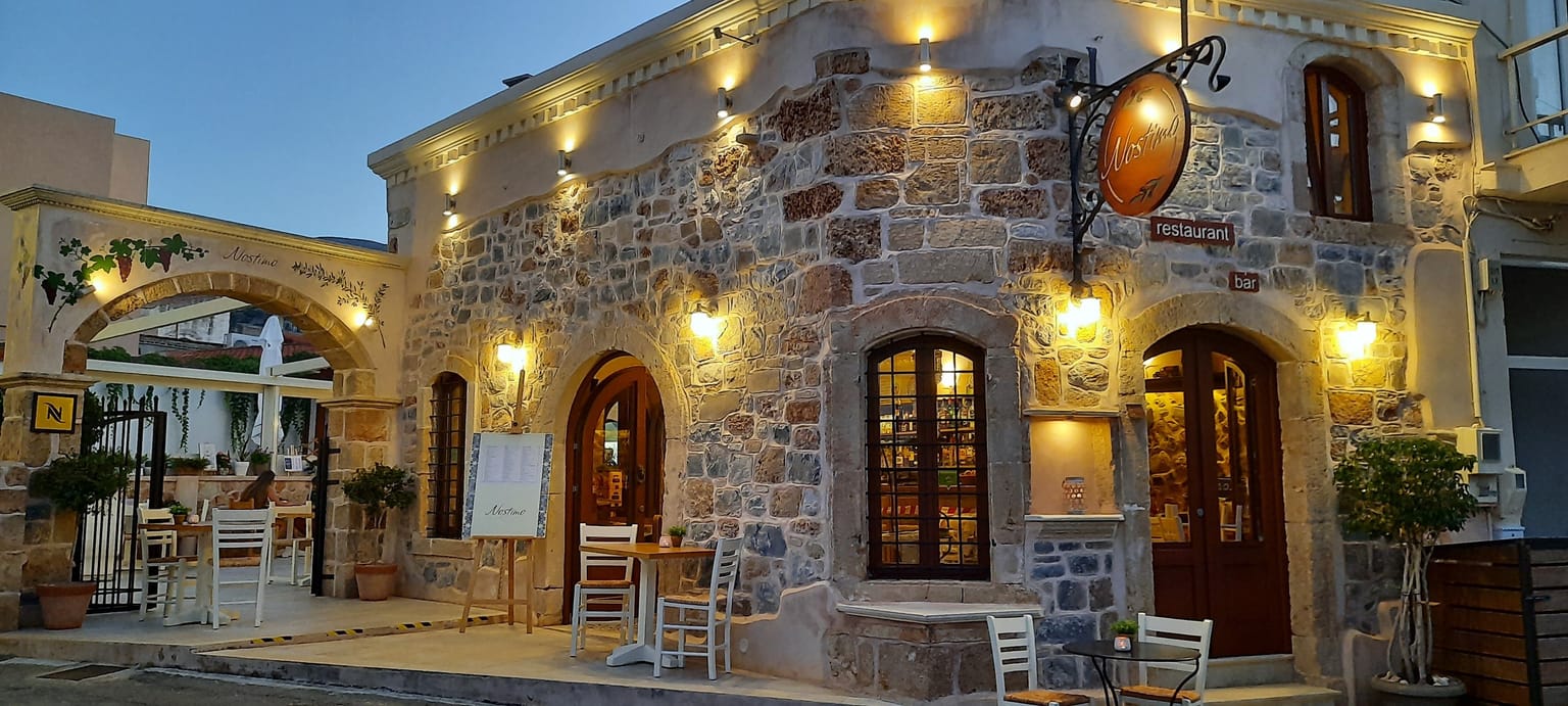 Nostimo: Delicious dishes at a unique restaurant in Malia