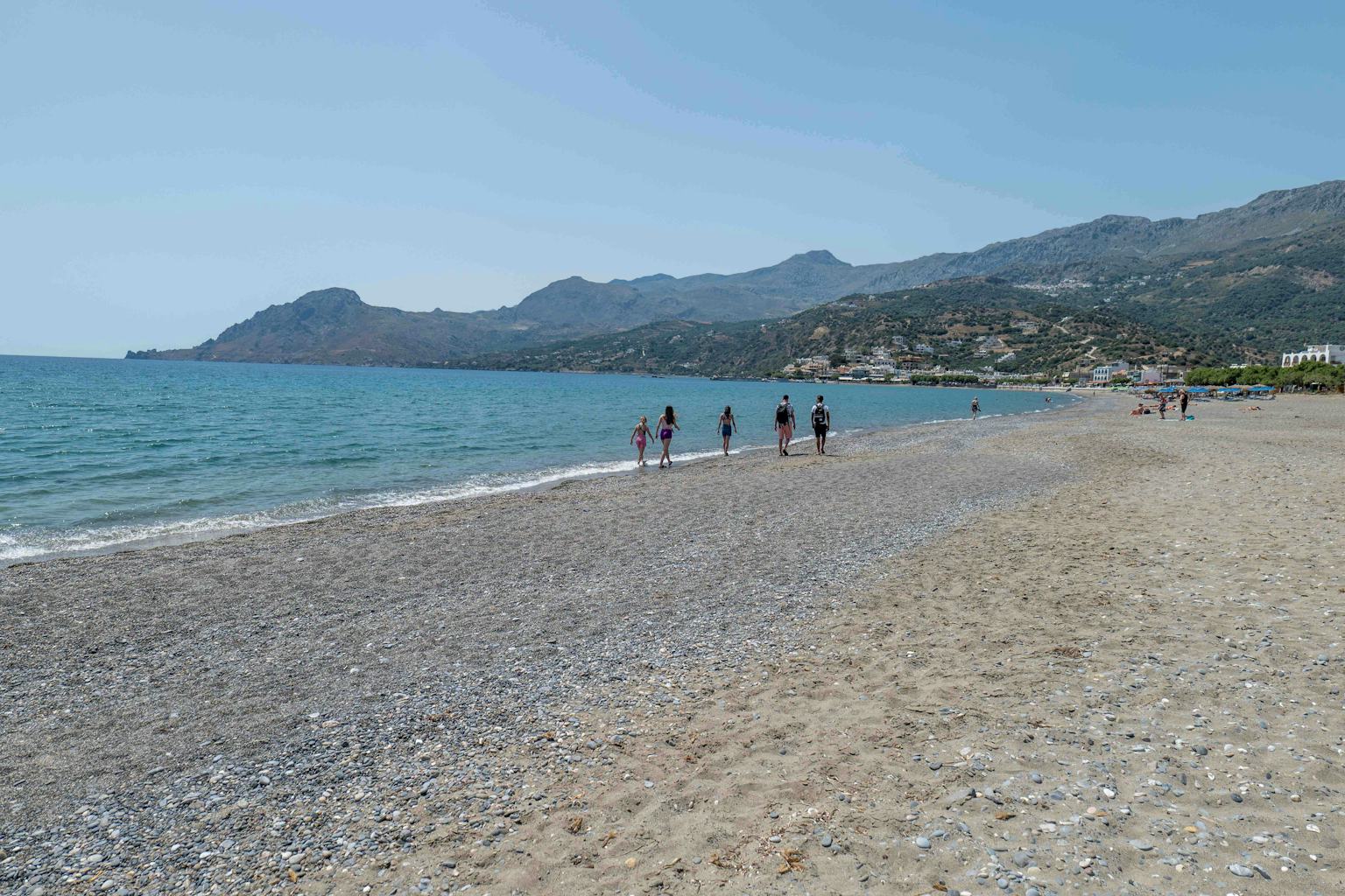 A Day of Swimming in Agia Galini with a Traditional Twist!