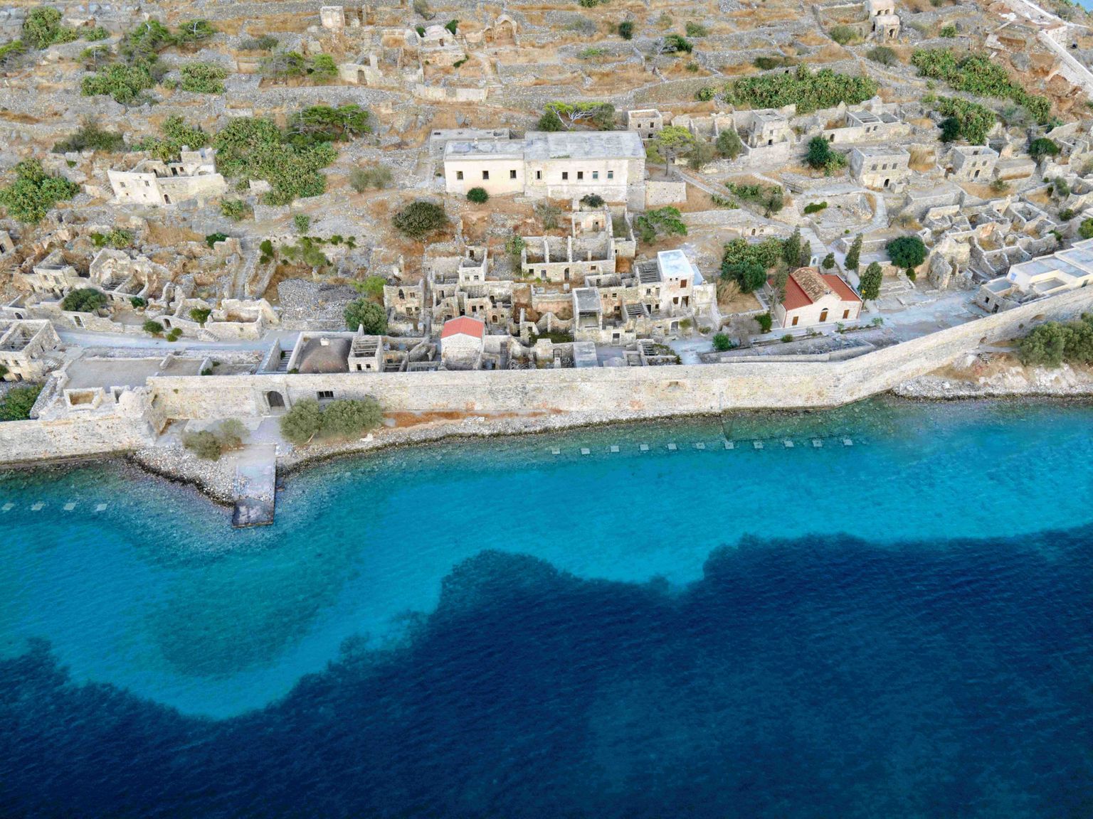 Diving at Spinalonga