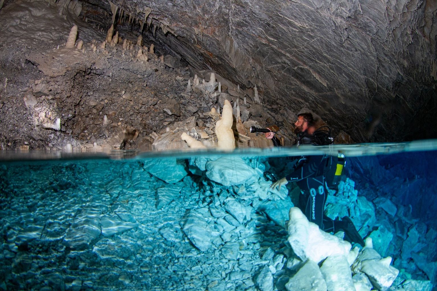 Diving at the Wreck of Byron