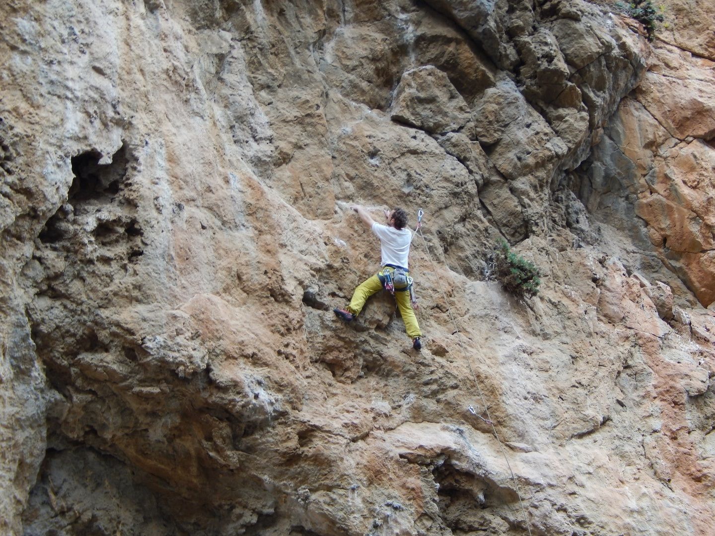 Climbing in Agiofarago