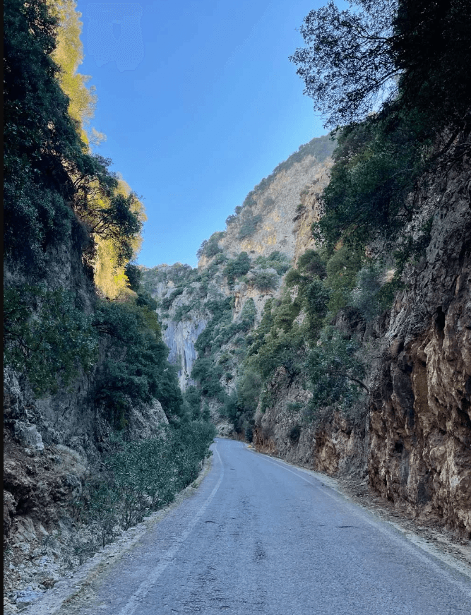 Cross the Therissos Gorge!