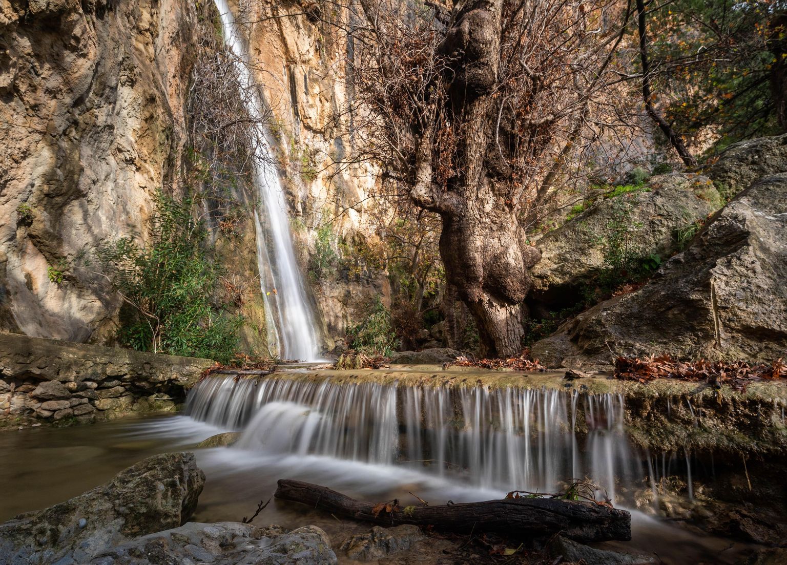 Mylonas (Milonas) Gorge: Discover the Impressive Waterfall!