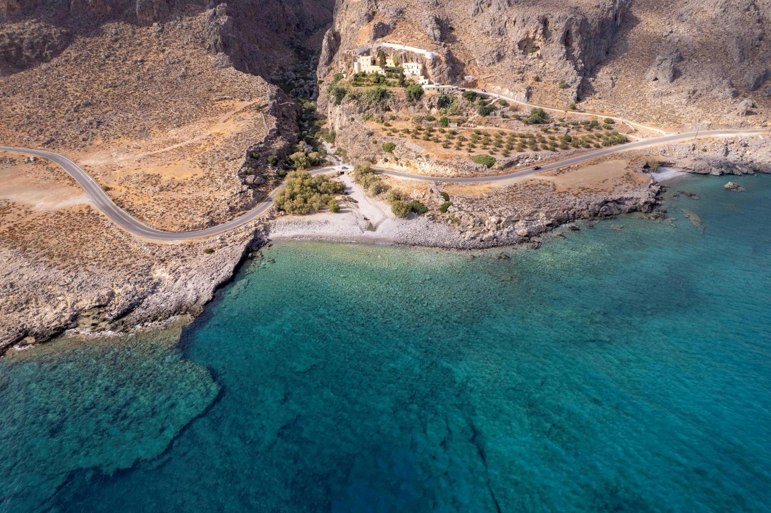 A Day at Kapsa Monastery, Southern Sitia, and the Tranquil Beach