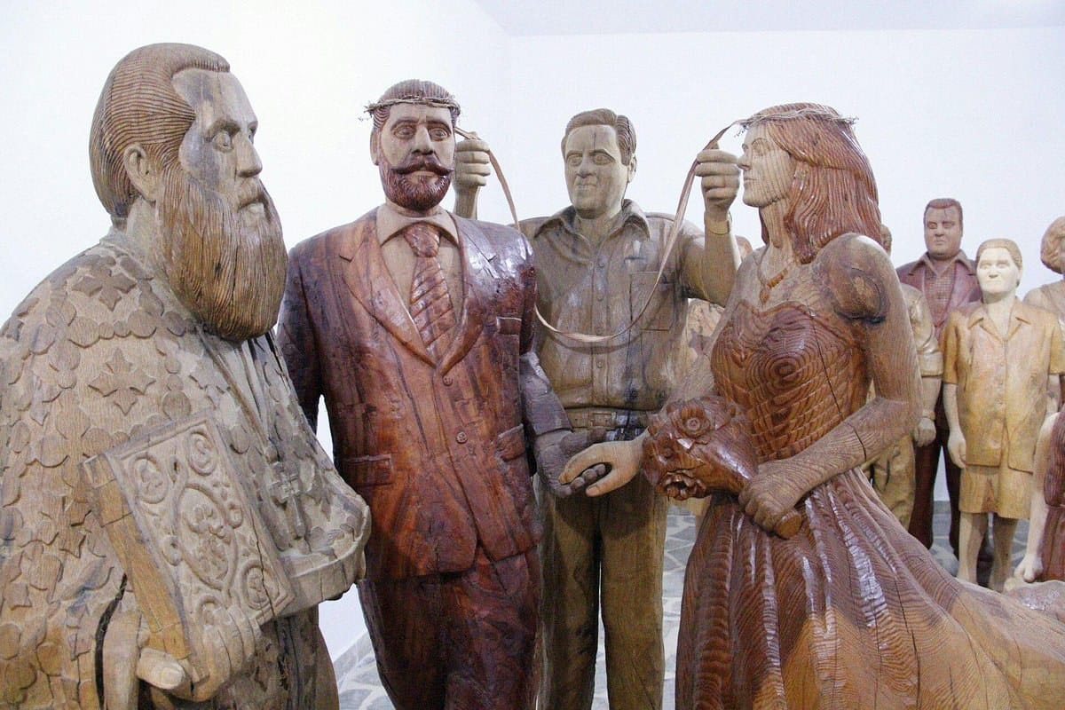 The Museum of Wood Sculpture in Axos, Rethymno