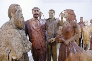 The Museum of Wood Sculpture in Axos, Rethymno