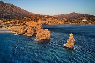 The Enchanting Allure of Triopetra Beach