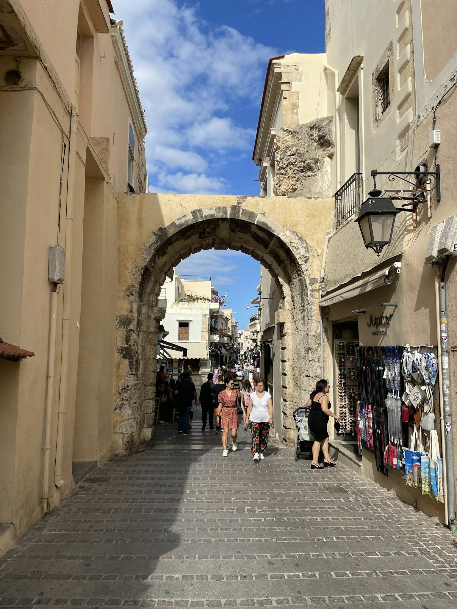 The Great Gate to the Old Town of Rethymno: A Historic Portal and Its Surroundings