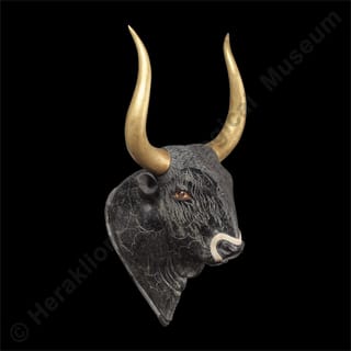 Bull-Headed Rhyton: A unique exhibit at the Archaeological Museum of Heraklion!