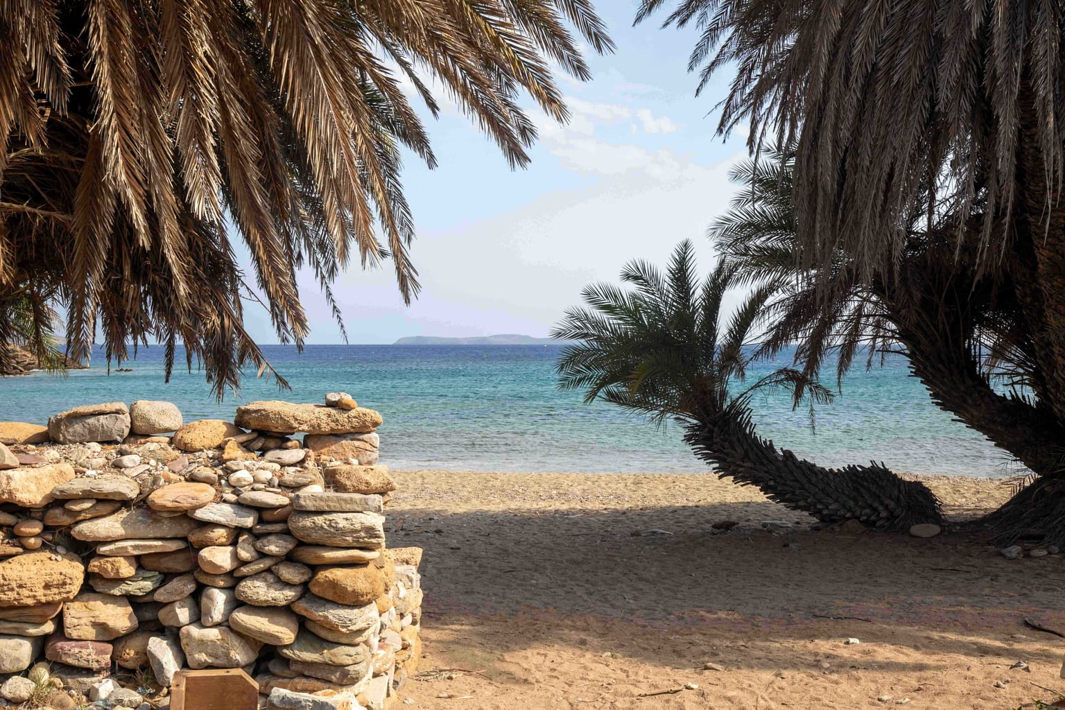 Erimoupolis Itanos Beach: Palm Trees Grace More than Just Vai